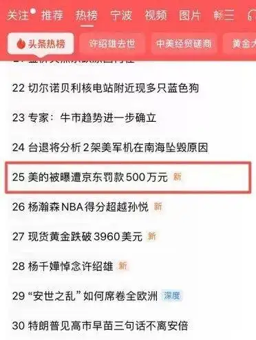 美的否认！抖音“热搜”误导京东舆论背后 媒体是否该与电商切割？