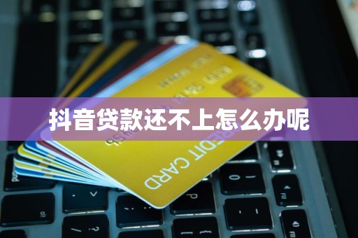 抖音贷款还不上怎么办呢