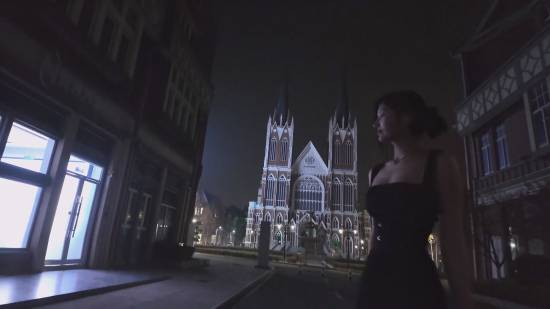 看到直接恍惚了！抖音第一蒂法低胸收腰造型 气质绝了