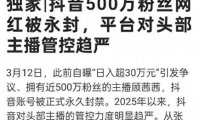永久封号超25万个，抖音“打黑”下重拳