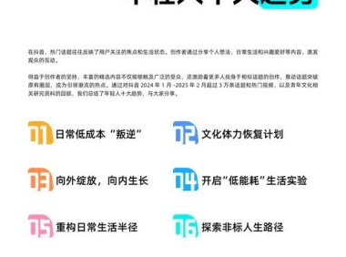 《2025年抖音热点年度数据报告》正式发布